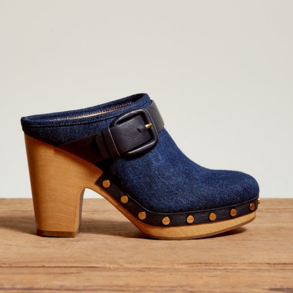 Veronica Beard Dacey Clogs In Eclipse - image 1